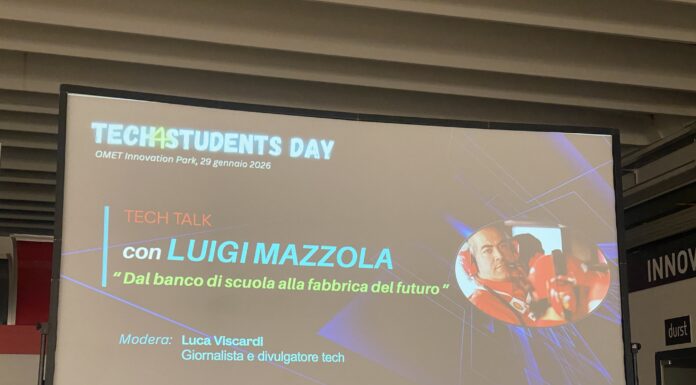 Tech Talk, “Dal banco di scuola alla fabbrica del futuro” con Luigi Mazzola: competenze, valori ed emozioni locandina