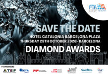 FTA Europe Diamond Awards 2026 a Barcellona, Spagna il prossimo 29 ottobre 2026