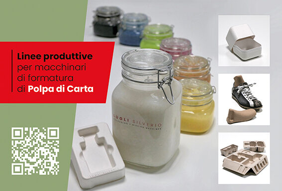 Formatura in polpa di carta: una nuova frontiera per la cartotecnica e gli scatolifici con le soluzioni di Lugli Silverio Lugli