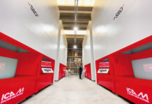 ICAM and Simonazzi: strategic collaboration for storing flexo plates and sleeves