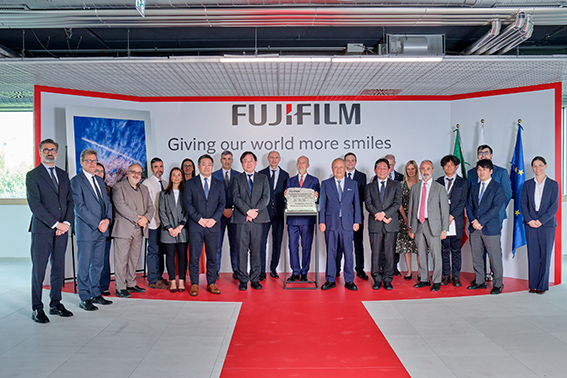 FUJIFILM posata la prima pietra al Segreen Business Park di Milano Fujifilm