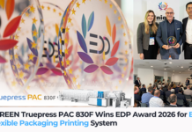 SCREEN Truepress PAC 830F Wins EDP Award 2026 SCREEN