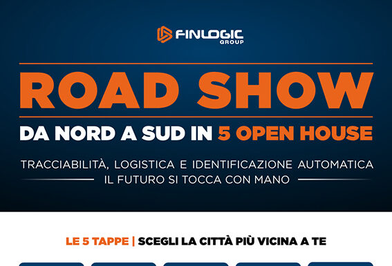 Il Gruppo Finlogic porta in tour le soluzioni per etichettatura e tracciabilità roadshow finlogic